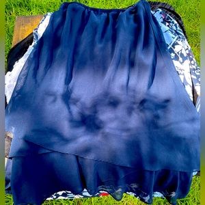 Blue maxi skirt. Size 16w